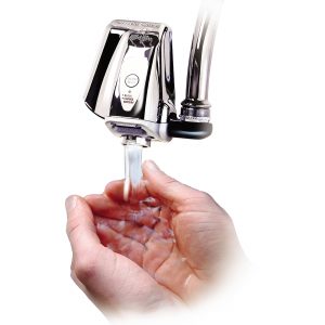 EZ-Flow Faucet Attachment with Infrared Hands-Free Technology