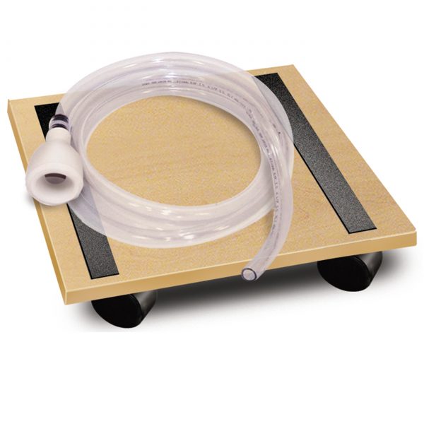 Fill-n-Roll Tank Dolly with Slip Resistant Safety Strips+Polyethylene Fill Tube with Faucet Adapter