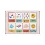 Handwashing Flashcards Classroom Rug